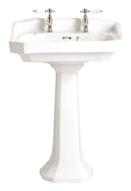 Heritage Tvättställ Med Tre Blandarhål 61 cm Granley
