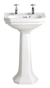 Heritage Tvättställ Med Ett Blandarhål 50 cm Granley