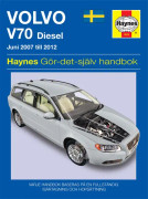 Volvo V70 diesel (2007 - 2012) Haynes Repair Manual (svenske utgava)
