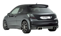 Stötfångare bak, Bak Rdx racedesign RD RPE01 - peugeot 207