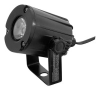 Eurolite LED PST-3W 3200 K LED-pinspot Antal LED: 1 x 3 W Svart