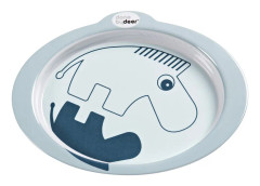  Anti-slip plate, Contour, blue/blue