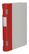 Gaffelpärm Plast KEBAErgo A4 Röd/Neutral, 40mm