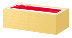 Office Depot Notis Sticky 76 x 76 mm gul 12 st/fp