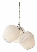  THE BOUQUET Mega chandelier with 3 standard shades