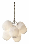 THE BOUQUET Large chandelier with 7 standard shades