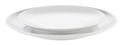 Cecil tallrik flat vit, Ø 16 cm