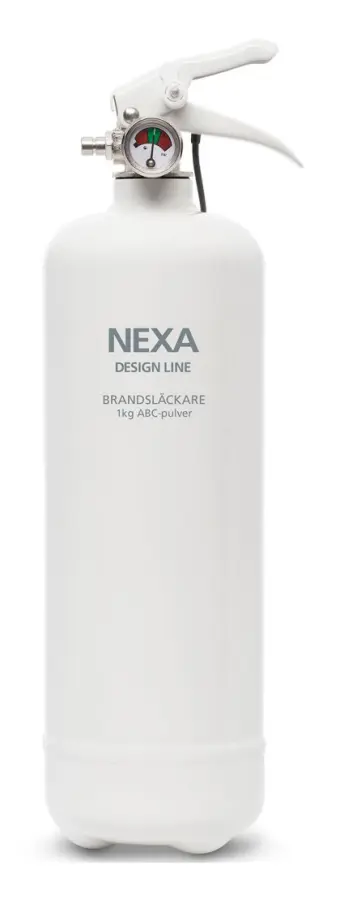  Brandsläckare Vit 1kg 8A
