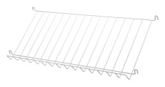 Tidskriftshylla 78x30 vit