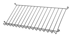 Tidskriftshylla 78x30 svart
