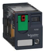 Schneider Plug-in relay 6a 4c/o with led 24ac
