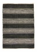 Trasmatta - Visby (svart) (Storlek: 120 x 160 cm)