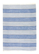 Trasmatta - Julia (blå) (Storlek: 135 x 190 cm)