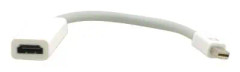 Kramer Electronics DVI-D (M) till HDMI (F), 0,3 m, DVI-D, HDMI Typ A (Standard), Hanstik, Hunstik, Guld