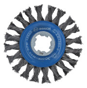  Bosch X Lock Knotted Wire Wheel