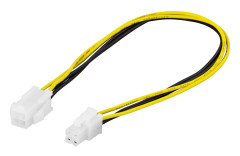  Förlängning 4-pin ATX12V(P4) ha-ho, 0,30m