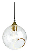 Design by Us Ballroom Diamond Cut Pendel Klar & Guld