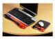  62398 - Kensington Duo Gel Keyboard Wrist Rest - Handledsstöd till tangentbord - svart, röd