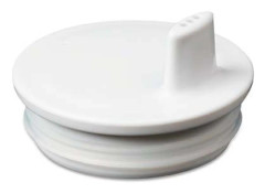  Lock till melamin mugg A-Z, vit