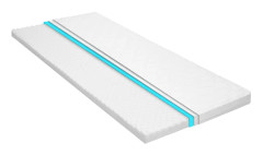 vidaXL Bäddmadrass 120x200 cm kallskum äggprofil 6 cm