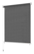vidaXL Rullgardin utomhus 120x230 cm antracit