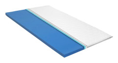 vidaXL Bäddmadrass 80x200 cm viskoelastiskt minnesskum 6 cm
