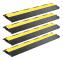 vidaXL Kabelskydd 4 st 2 kanaler gummi 101,5 cm