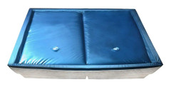 vidaXL Vattenmadrass med foder och avdelare 200x220 cm F3