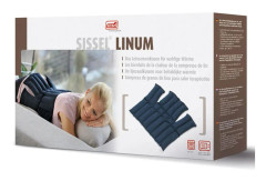Sissel Värmedyna med linfrö Linum 38x36 cm blå SIS-150.051