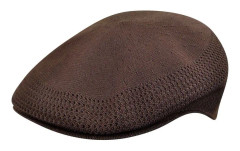 Gubbkeps / Flat cap - Kangol Tropic 504 Ventair (brun)