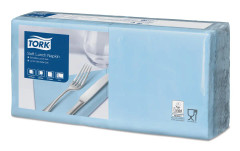 Mjuk Lunchservett Lblå 33x33 3