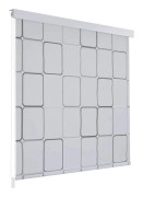 vidaXL Rullgardin för dusch 100x240 cm fyrkant