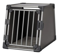 TRIXIE Lutande hundtransportbur aluminium strl. M-L grafitgrå 39337