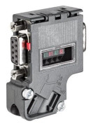 Siemens Bus connector f. profibus wit pg socket 6es7972-0