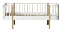 Oliver Furniture - Wood Juniordagbädd Vit/ Ek - Dagbäddar - Søren Rørbæk - Vit