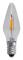 Universal LED Filament E10 23-55V 5lm 1900K 3-Pack