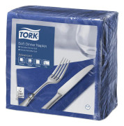 Tork mjuk middagsservett Mörkblå