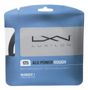 Luxilon ALU Power 125 Rough Tennis String Set - Silver, 16L GA (1.25MM)