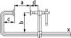Hävarmstving i U-form GUH 250/120 Bessey GU25-12-6H Spännområde:250 mm 120 mm