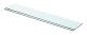vidaXL Hyllplan 2 st glas genomskinlig 70x12 cm