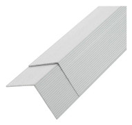 vidaXL Ytterhörnlist 5 st aluminium 170 cm silver