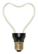  Segula LED EEK B (A++ - E) E27 Hjärta 8 W = 30 W Varmvit (Ø x L) 32 mm x 185 mm Filament, dimbar 1 st