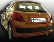 Stötfångare bak, Bak Motordrome DX RPE02 - peugeot 207