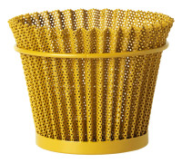 Matégot Flower Pot Ø15 cm Mustard Gold