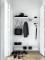  Metallhyllplan, hög kant svart
