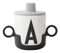 Design Letters Handtag till Mugg (Svart)
