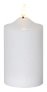 Batteridrivet blockljus flame 15 cm med 3D låga