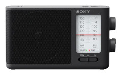 Sony FM Radio ICF-506 - AM/FM - Mono - Svart