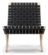 MG501 Cuba Chair Såpad Ek/Sadelgjord Svart
