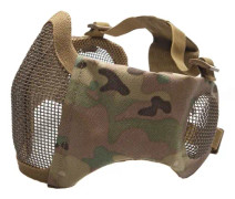 Nätmask underdel med öronskydd Multicamo